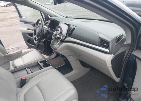 2021 Honda Odyssey Ex-L из США, поврежденный, VIN 5FNRL6H75MB041136